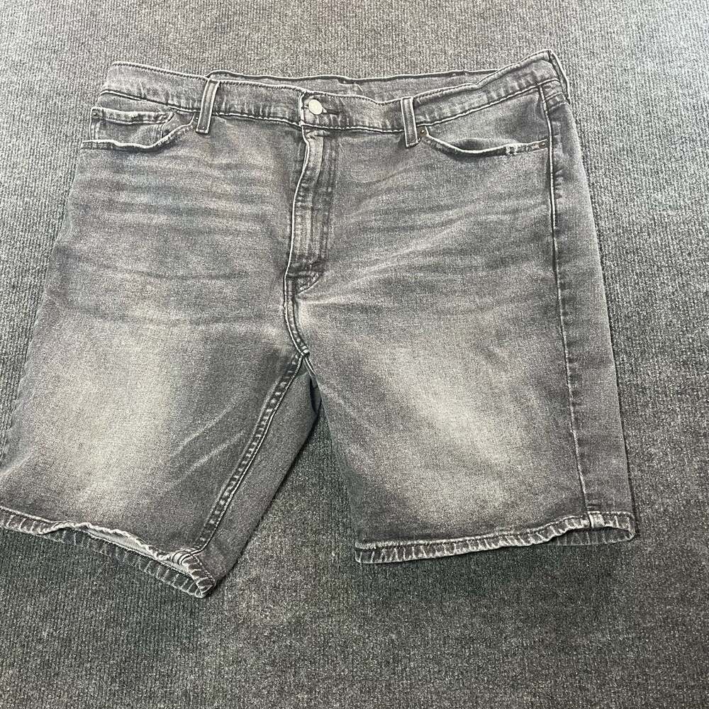 Levi's 511 Denim Shorts Black Washed Size 42